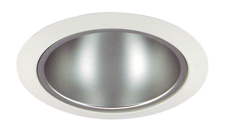 Product image for 5" Downlight Enclosed Cone Trim - White w/ Clear Cone