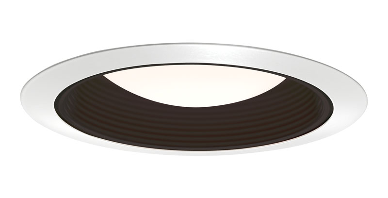 Product image for JNO 2330-WWH 6 IN REGR LENS BAFFLE