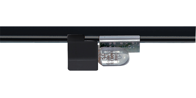Product image for Trac 12 Xenon Single Lampholder - Black