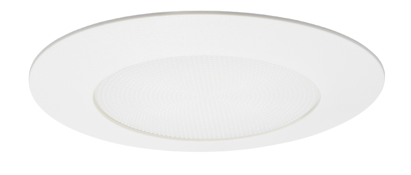 Juno V3040N-PW 6 Inch 34/35/75 W A19/PAR30 Stippled Opal Lensed Shower Compatible Trim Juno V3040N-PW 6 Inch 34/35/75 W A19/PAR30 Stippled Opal Lensed Shower Compatible Trim